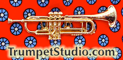Gold Tone Trumpet Tie Pin
