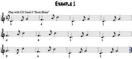 Blues Music Example 1